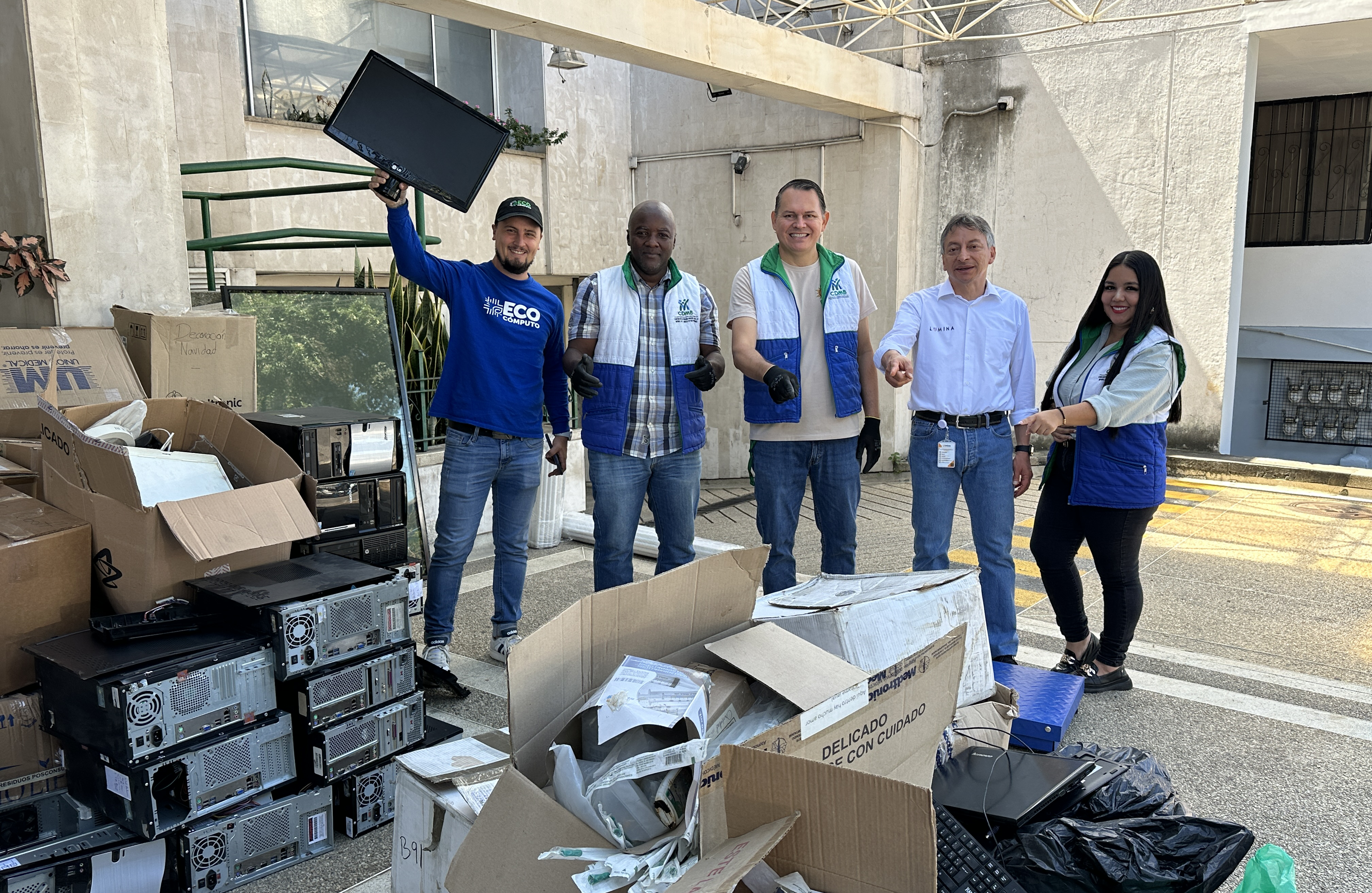 CDMB recolectó más de 33 toneladas de residuos Posconsumo 