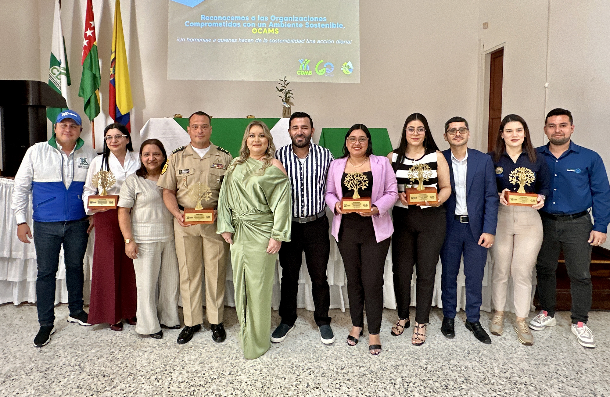  CDMB entrega primeras certificaciones OCAMS a instituciones líderes en sostenibilidad