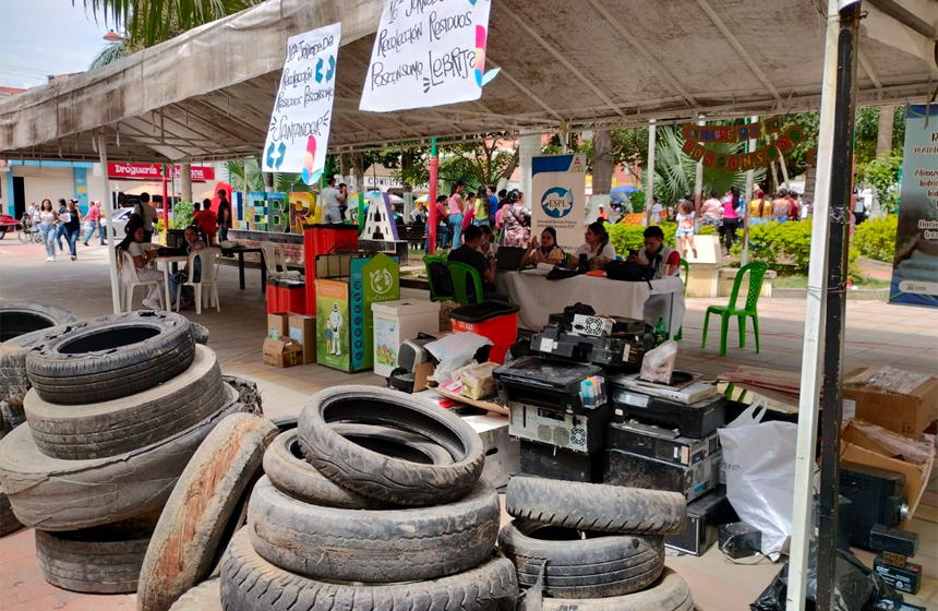 La comunidad entregó más de 25 toneladas de residuos posconsumo