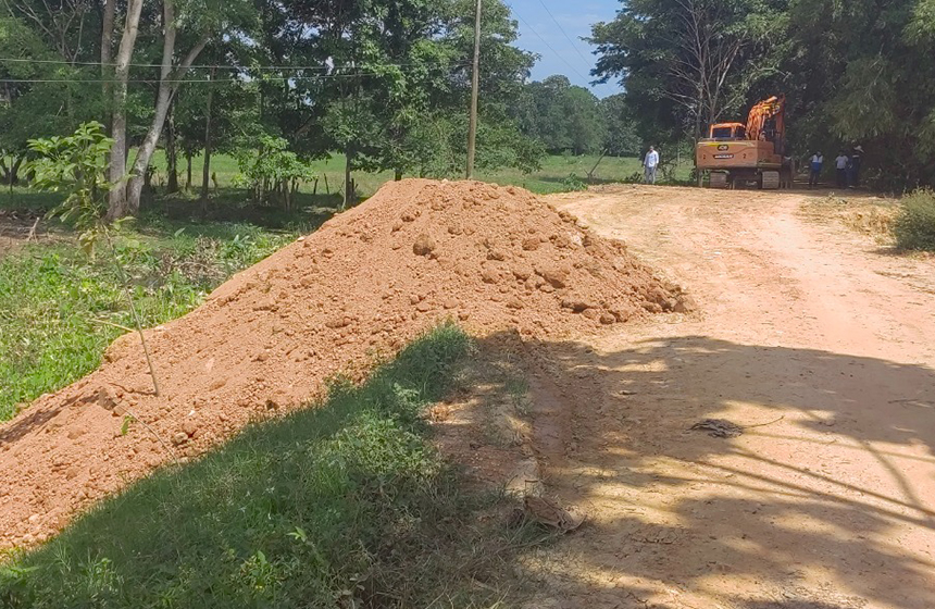 CDMB refuerza jarillón del río Lebrija para proteger a comunidad de San José de los Chorros de Rionegro