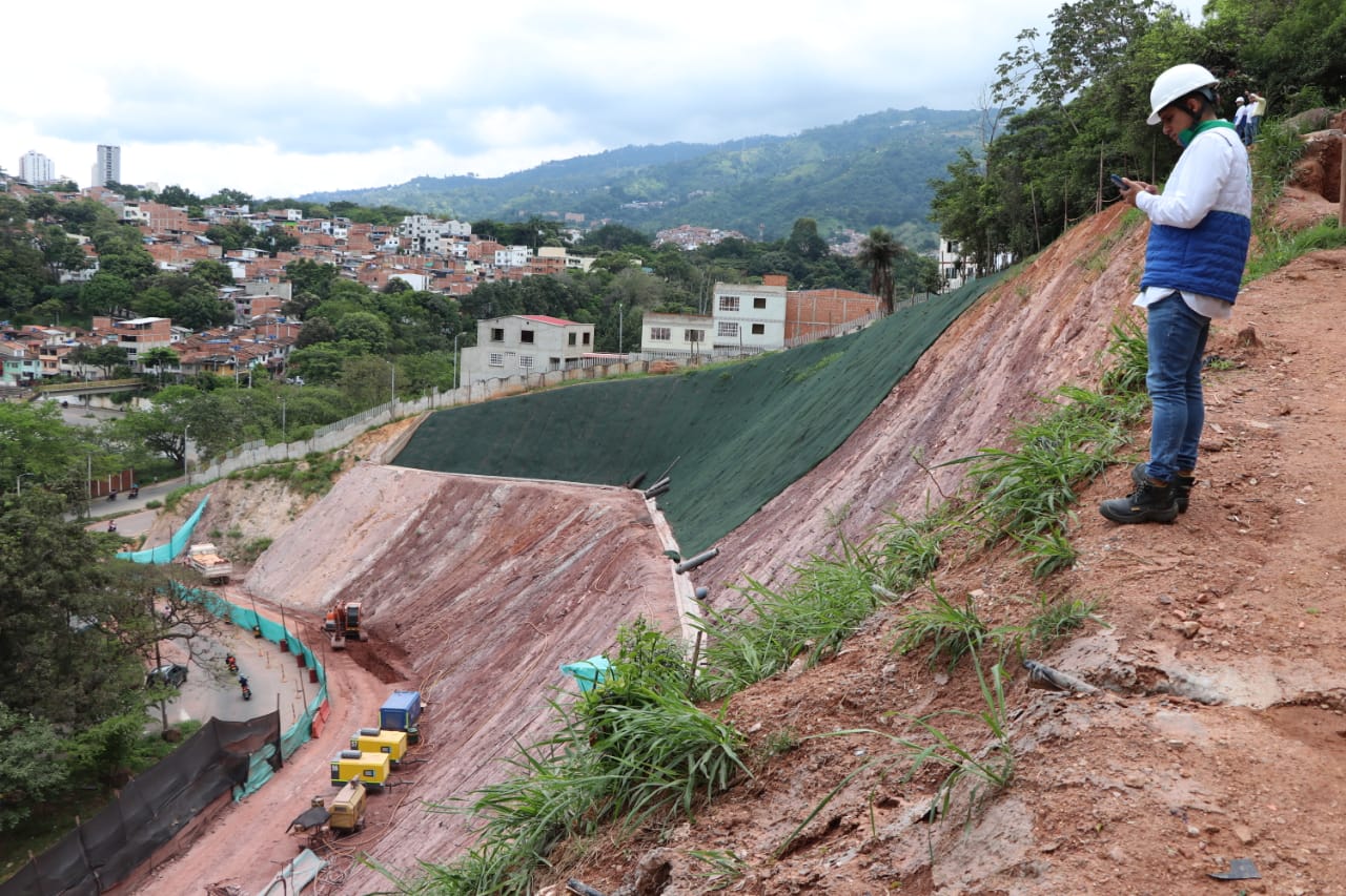  En recta final obra de mitigación que protegerá la vida de más de 3 mil habitantes en Floridablanca 