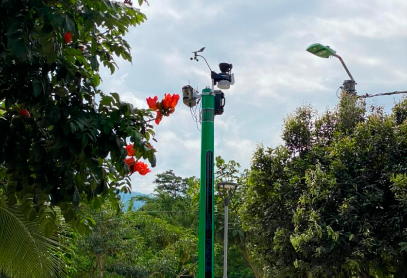 La CDMB Avanza En La Instalación De La Red De Monitoreo De Olores Ofensivos Y Sistema De Vigilancia De Calidad Del Aire